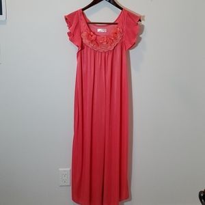Vintage Coral Nightgown